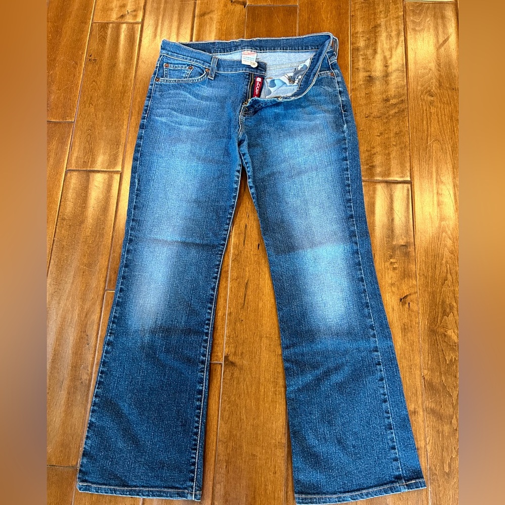 Lucky Brand Jeans Size 31 Petite Midrise Flare